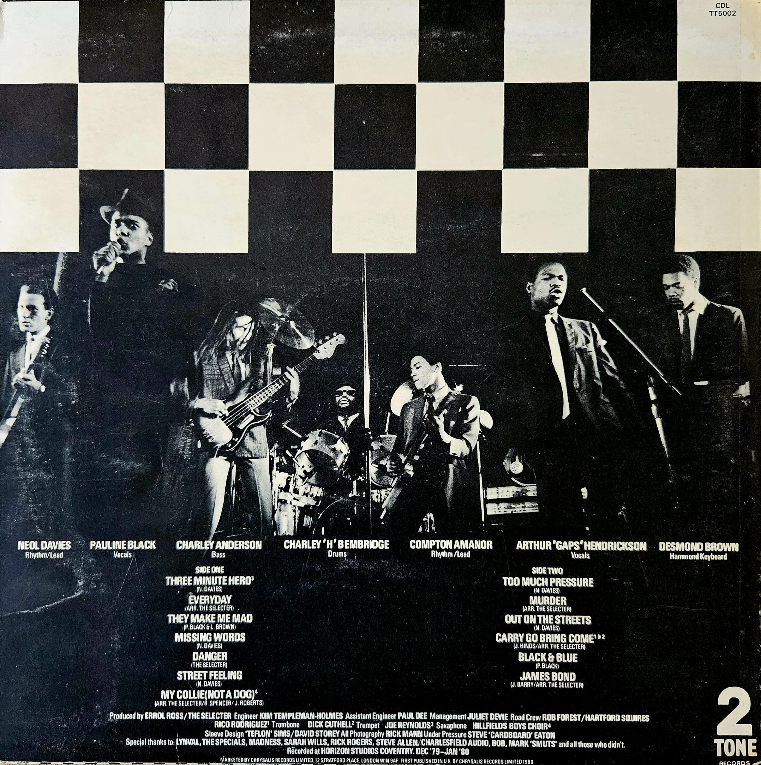 The Selecter – Too Much Pressure (timtom)