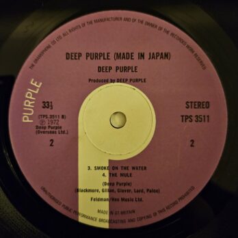 Deep Purple Made In Japan PORKY 6